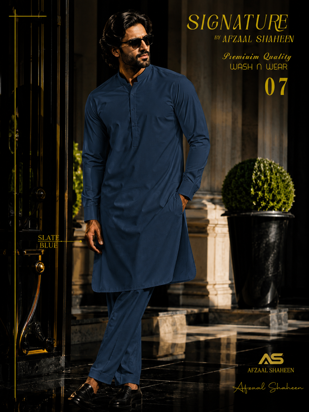 Signature Unstitched Fabric wash&wear