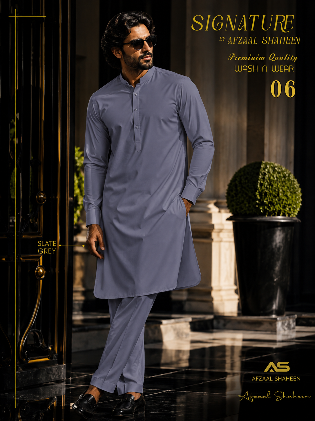Signature Unstitched Fabric wash&wear