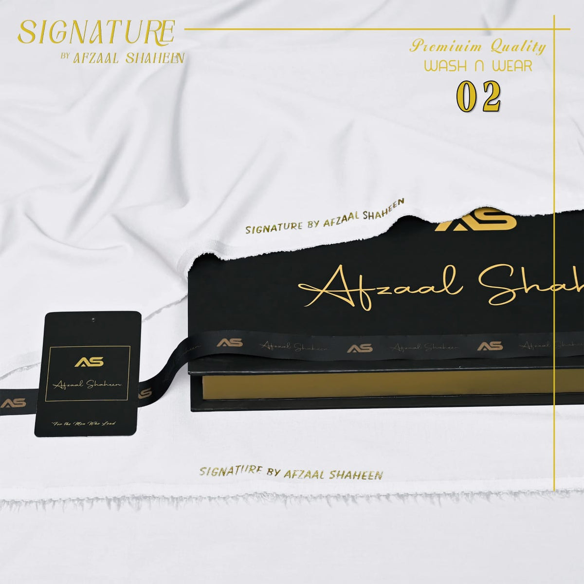 Signature Unstitched Fabric wash&wear