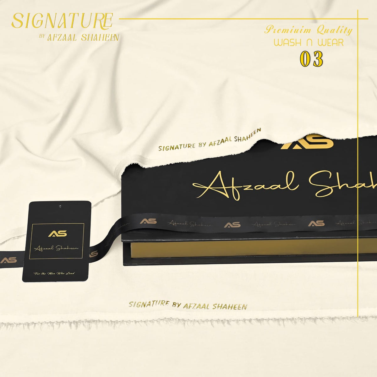 Signature Unstitched Fabric wash&wear