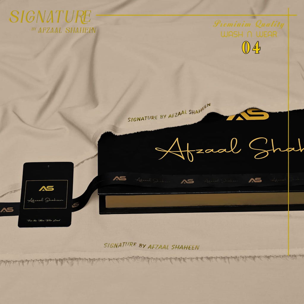 Signature Unstitched Wash&wear