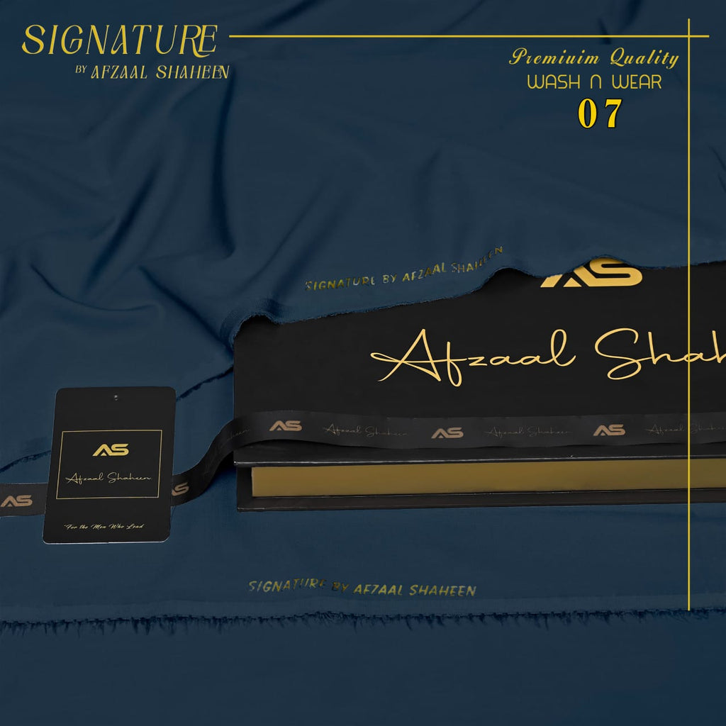 Signature Unstitched Fabric wash&wear