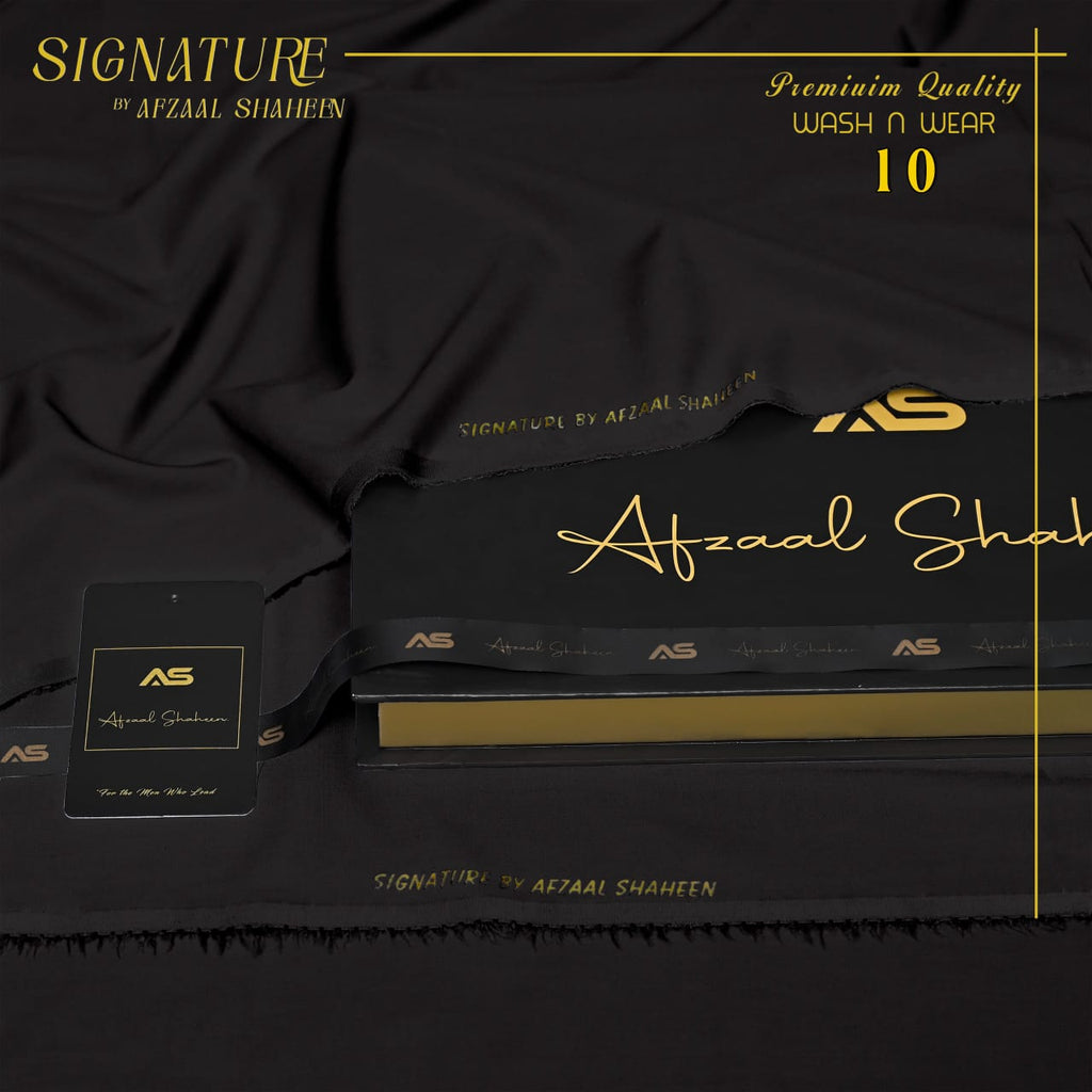 Signature Unstitched Fabric wash&wear