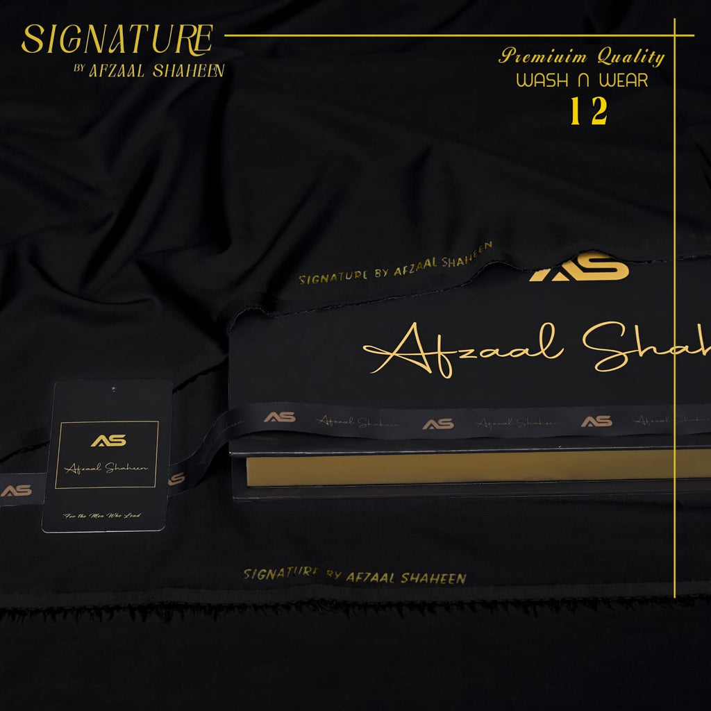 Signature Unstitched Fabric wash&wear
