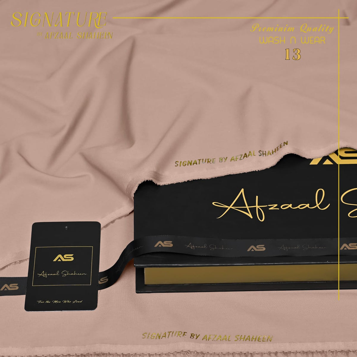 Signature Unstitched Fabric wash&wear