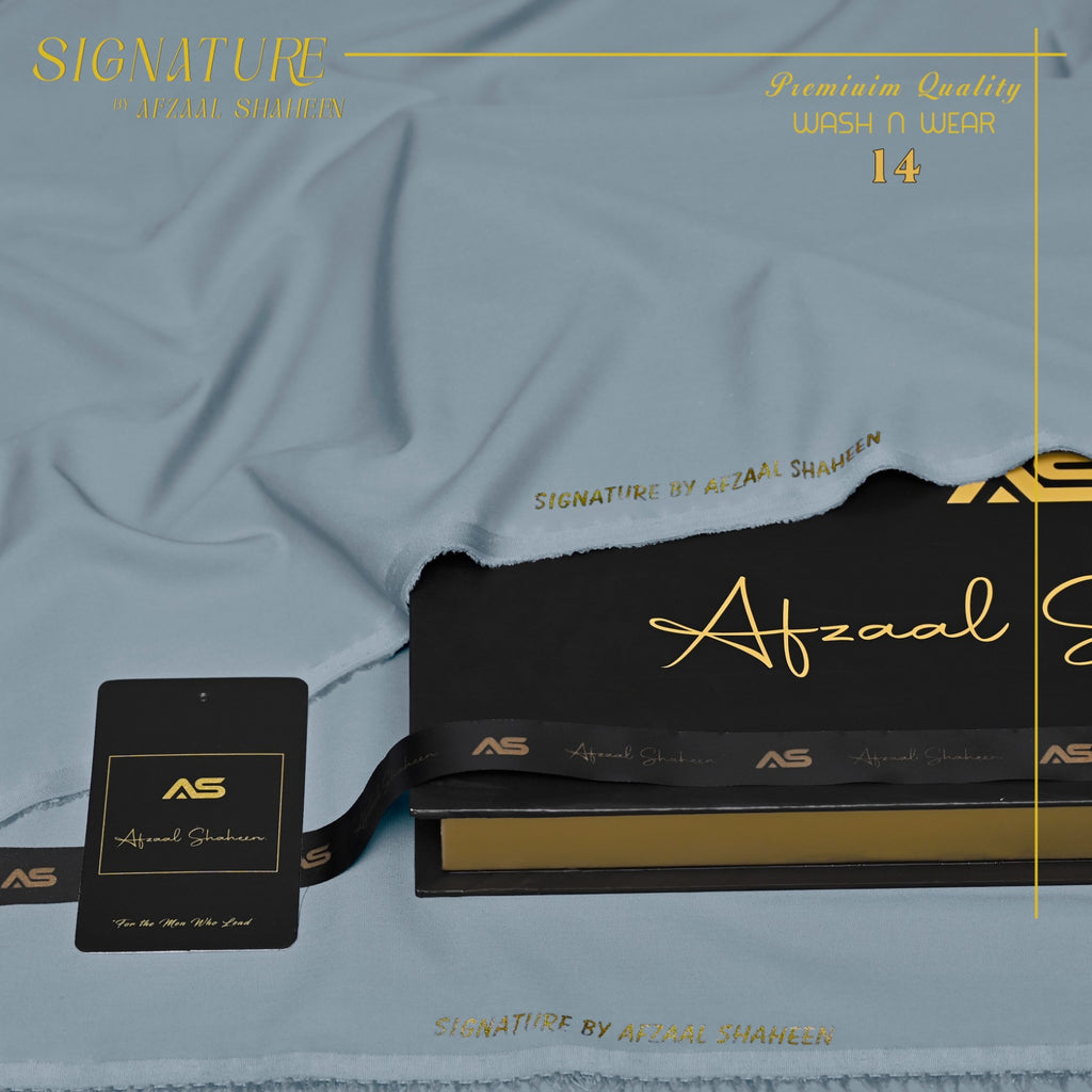 Signature Unstitched Fabric wash&wear