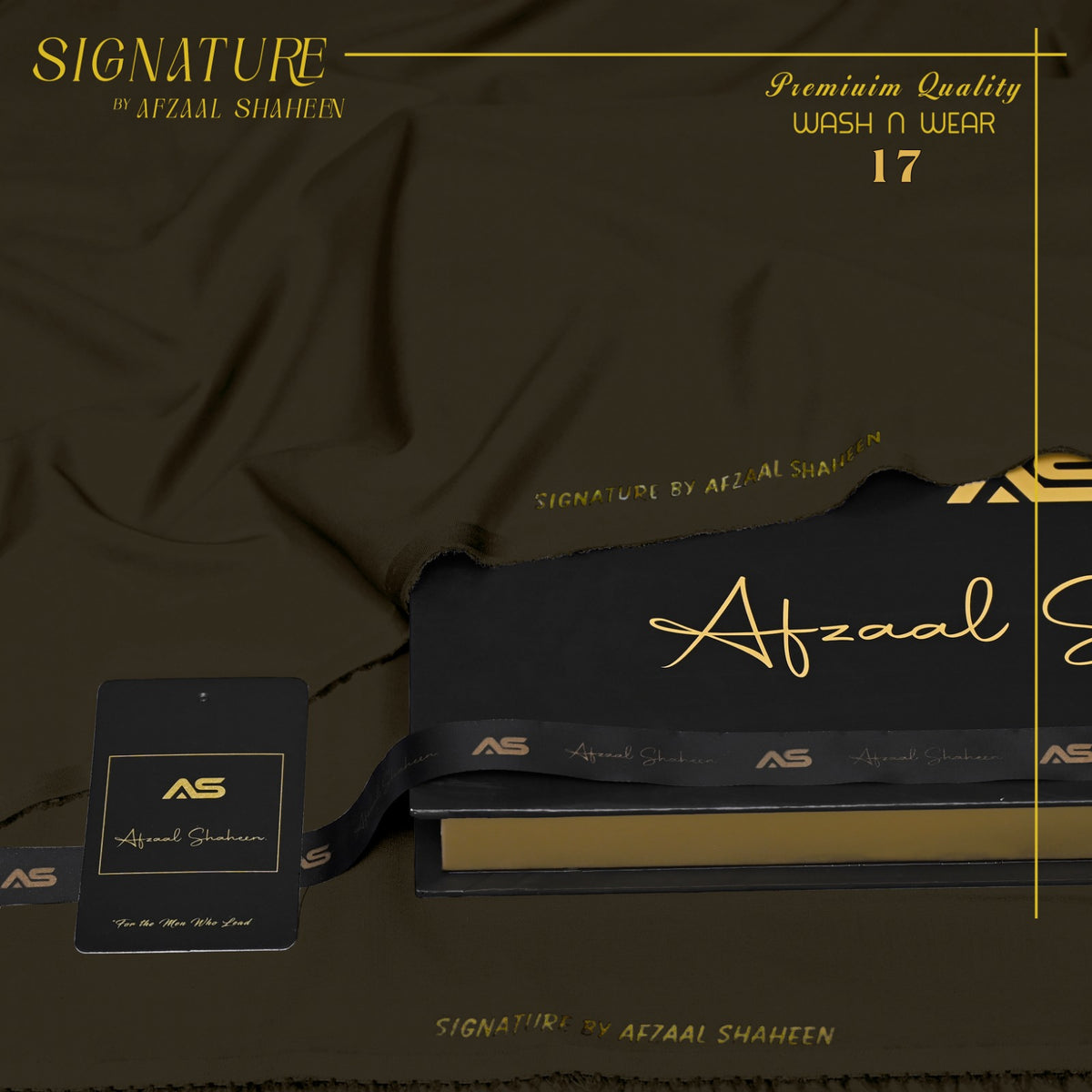Signature unstitched Fabric Wash&wear