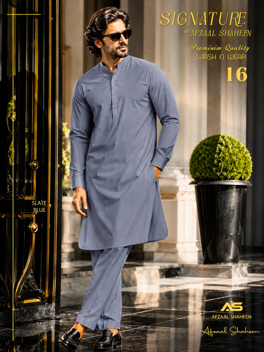 Signature Unstitched Fabric wash&wear