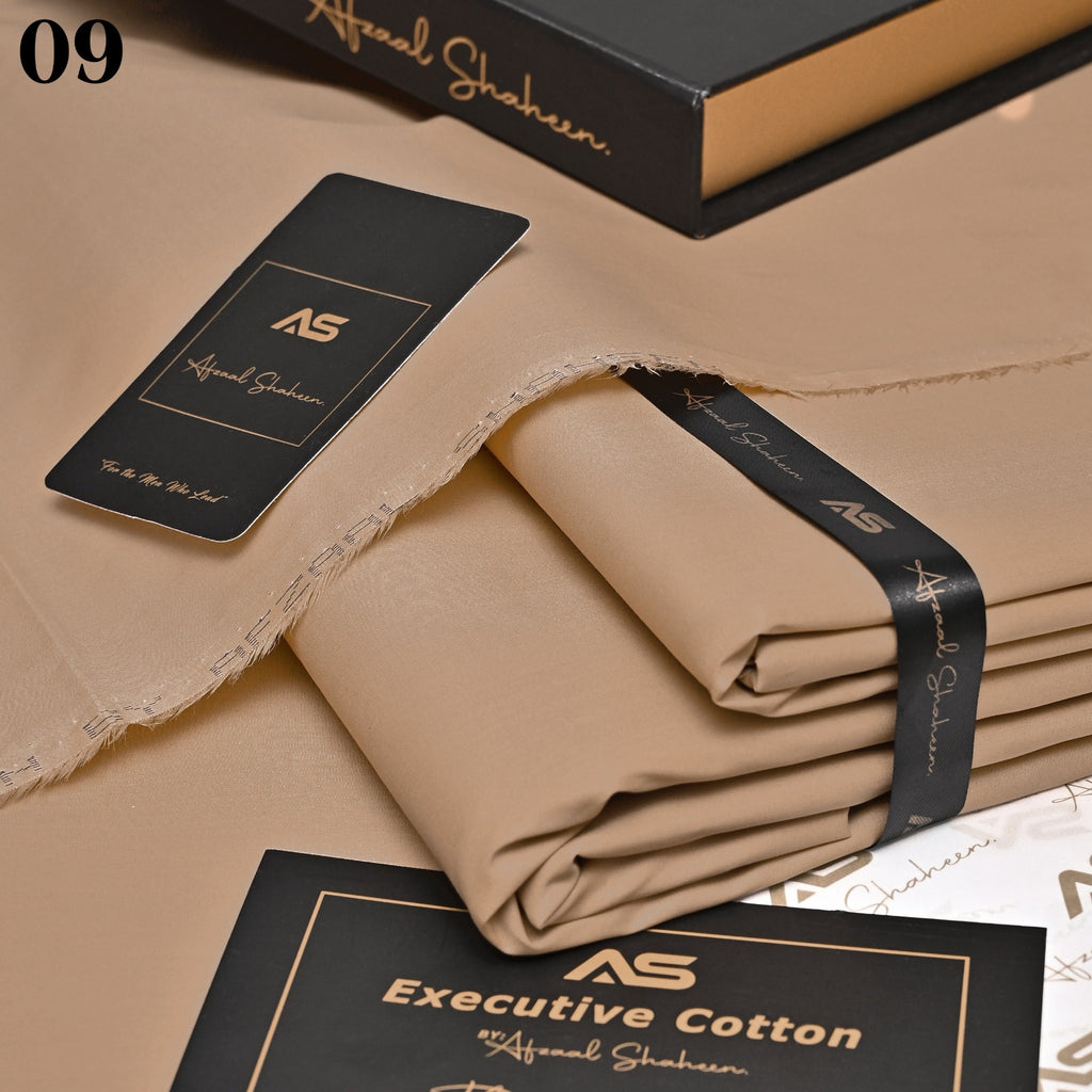 Exective unstitched Fabric Cotton