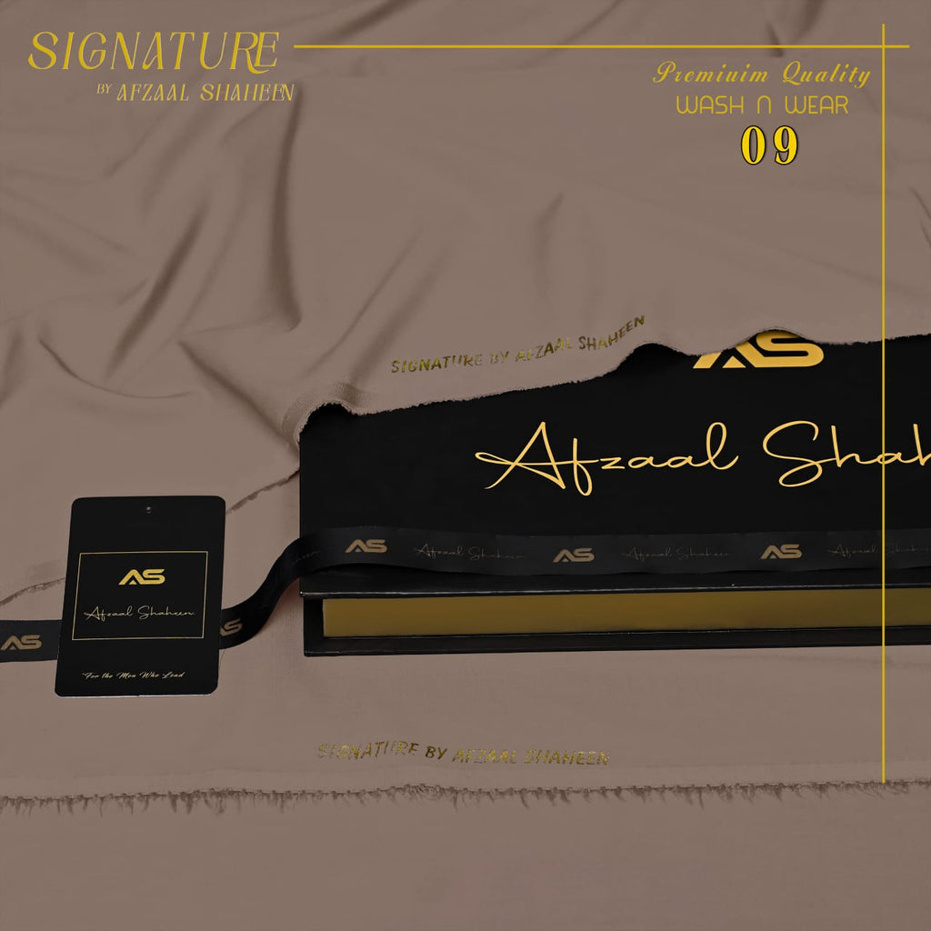 Signature Unstitched Fabric wash&wear