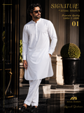 Signature unstitched Fabric Wash&wear